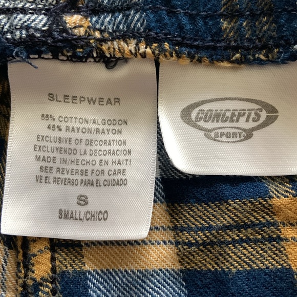 Concepts Sport gold,blue & white GT sleepwear. Girls S - Picture 4 of 4